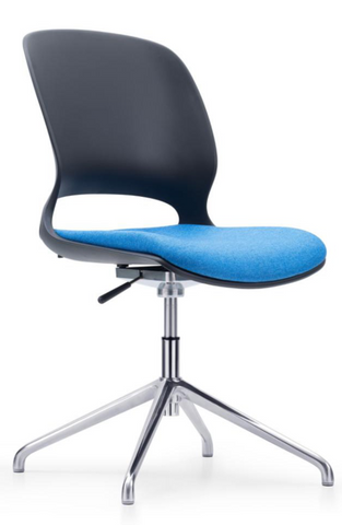 Swivel Chair with Aluminum Base