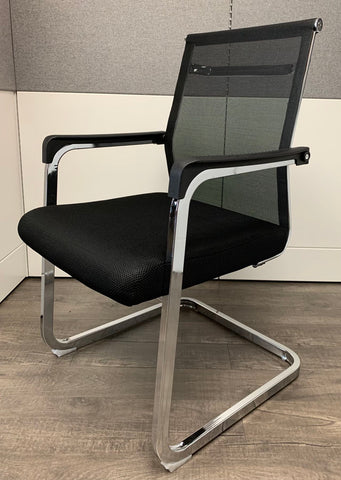 Guest Chair with Chrome Base